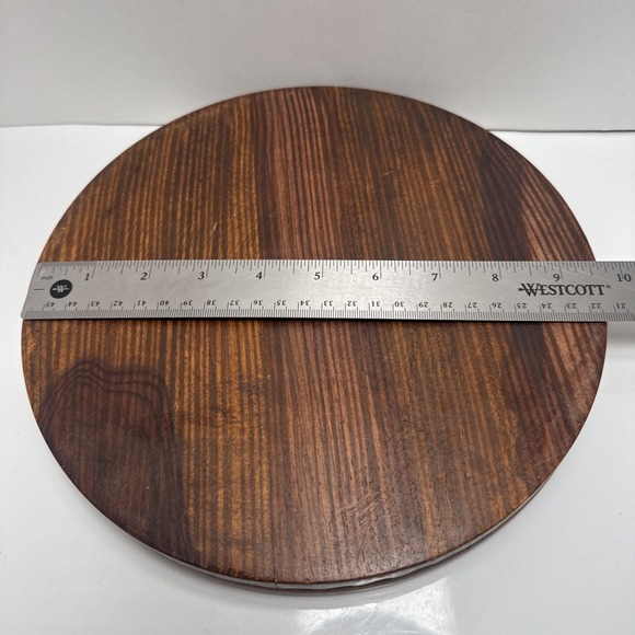 Vintage Rosewood Folk Art Woodwork Hand Carved Collapsible Art Basket - Picture 4 of 12